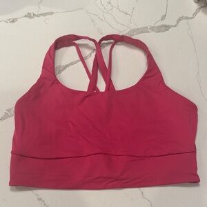 lululemon athletica Pink Energy Longline Sports Bra - Evolve